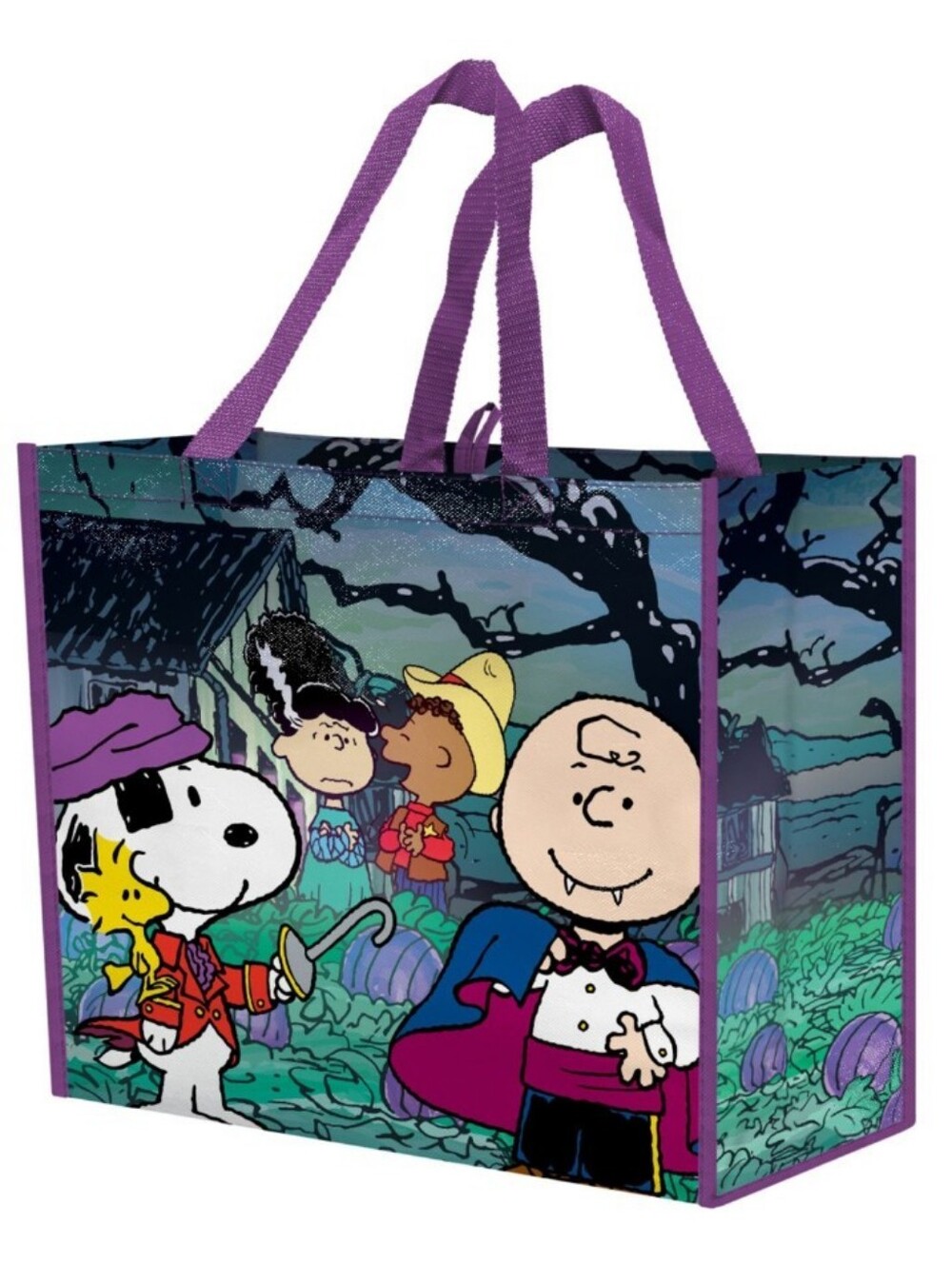 Peanuts Halloween Reusable  XL Tote Bag NWOT